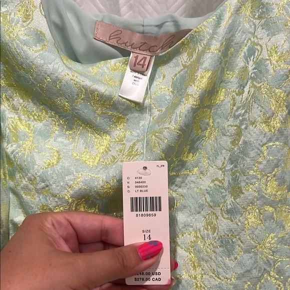 Hutch Jacquard Train Dress NWT - Picture 6 of 7